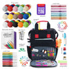 🧶 Beginner Crochet Kit with Yarn & Backpack