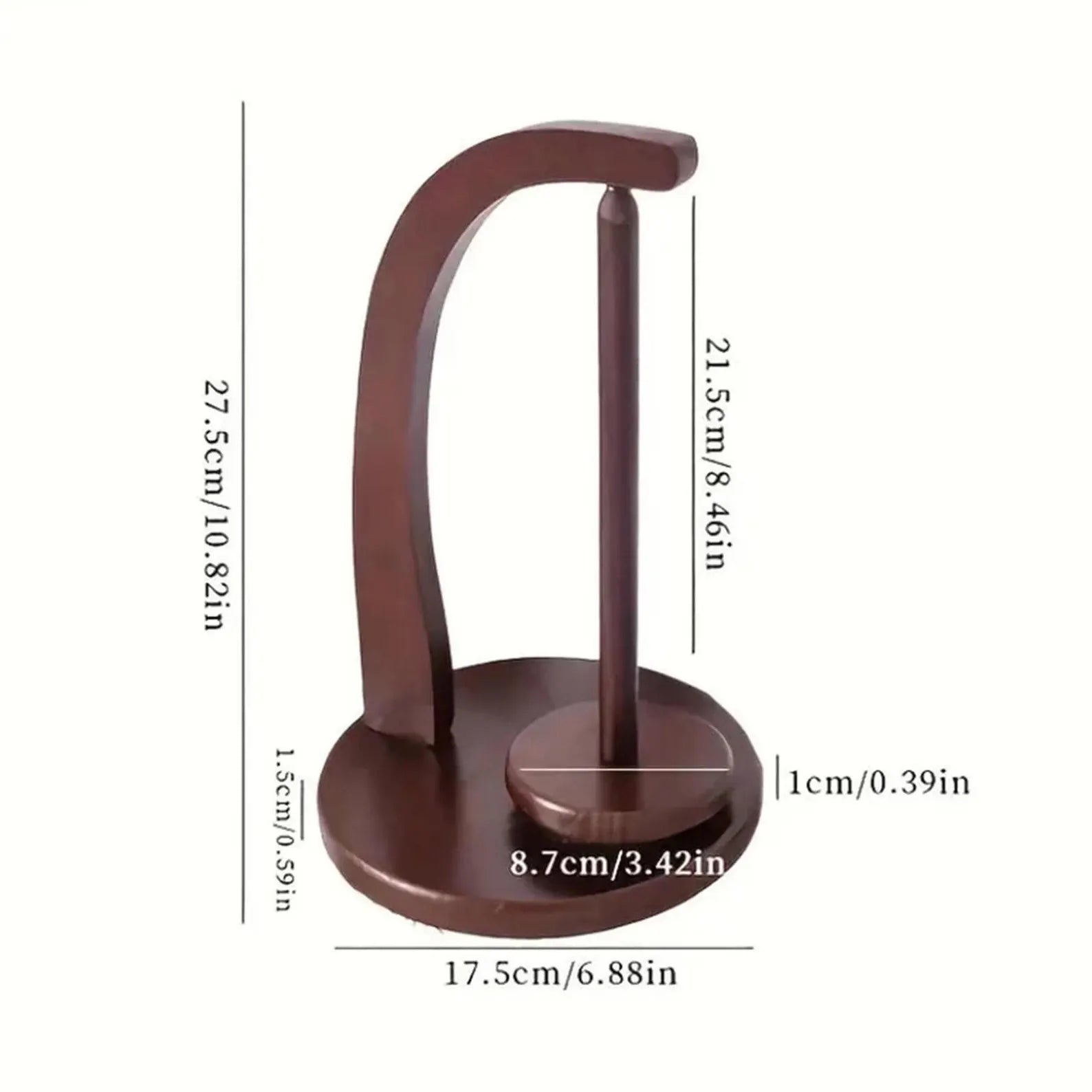 Magnetic Wooden Yarn Holder – Smooth, Tangle-Free Knitting &Crochet