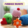🧶 Beginner Crochet Kit with Yarn & Backpack